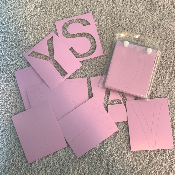 Letter stencil pack - Picture 1 of 4